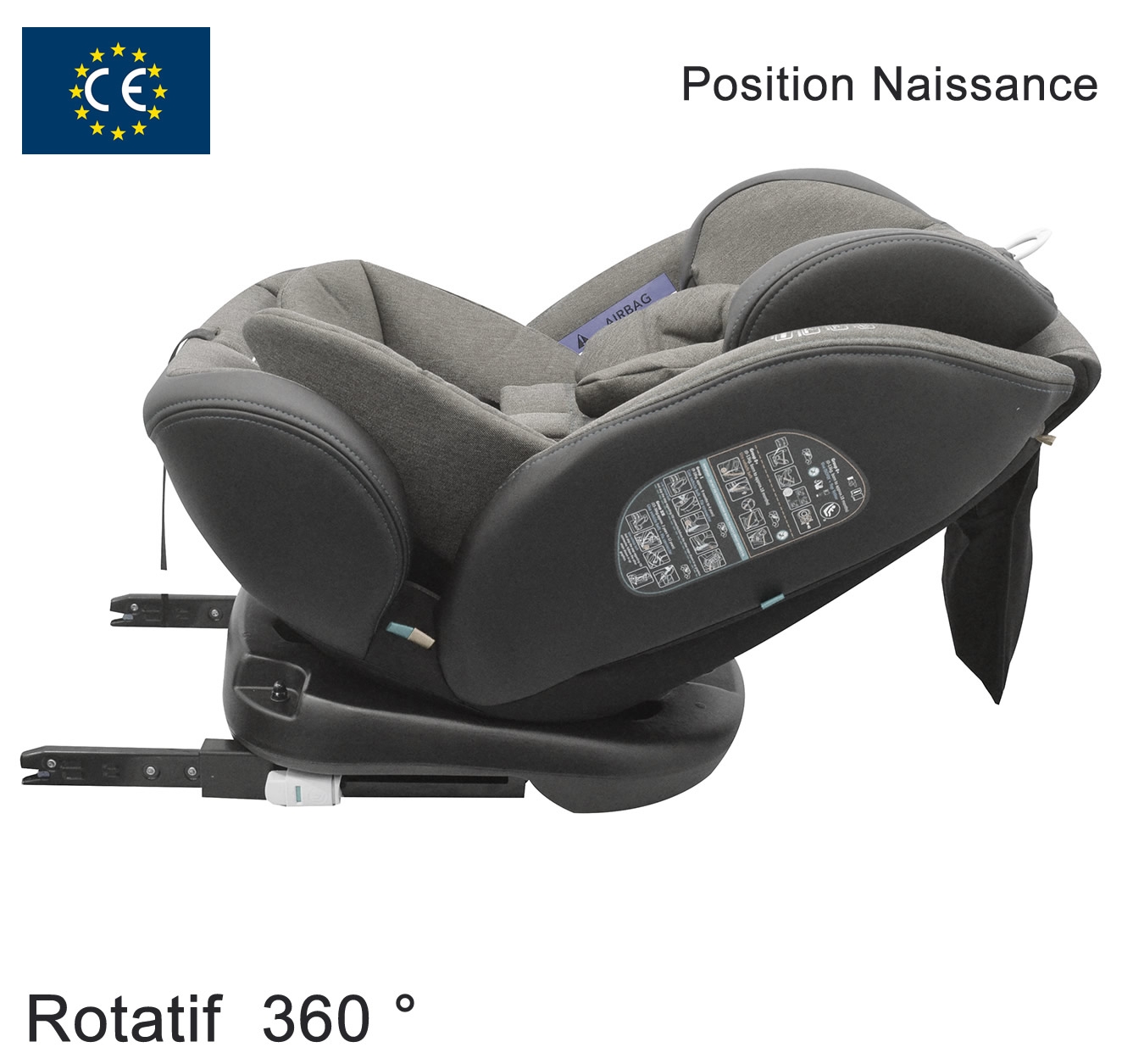 siege auto rotatif groupe 0 1 2 3