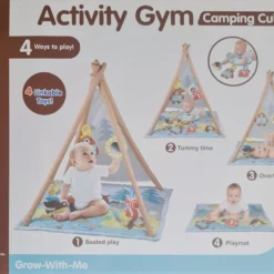 Tapis Tente Tipi d'éveil de jeux évolutif activity gym