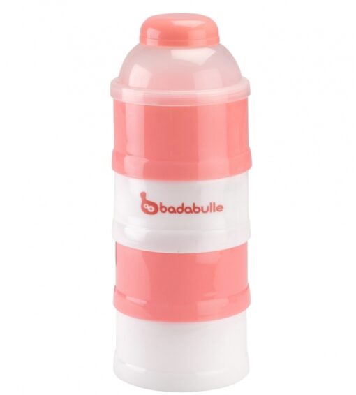 Doseur de lait empilable Babydose Corail - Badabulle