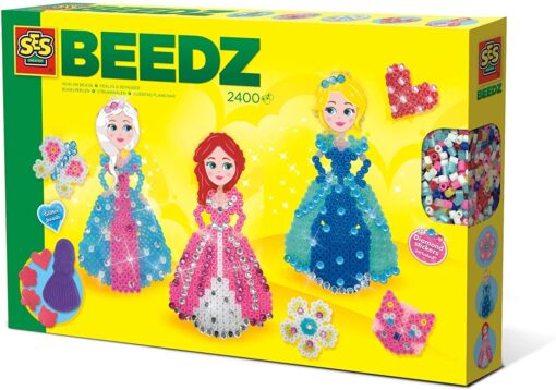 Beedz - Perles à repasser - Princesses avec diamants