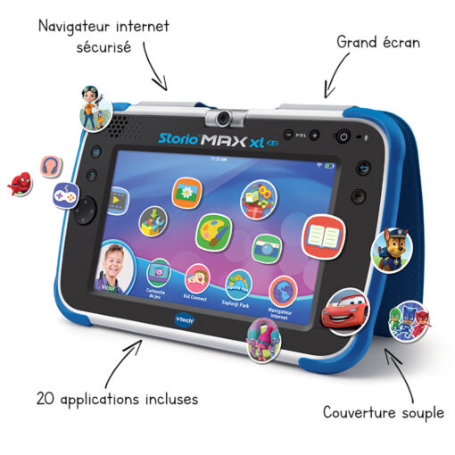 Tablette STORIO MAX XL 2.0 bleue - Vtech-0