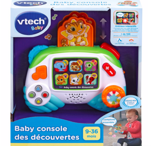 baby console des decouvertes - vtech -0