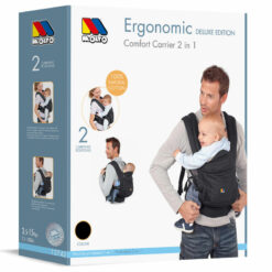 Porte-Bébé Ergonomique Comfort 2 Positions - 3,5 à 15 kgs - Molto-0