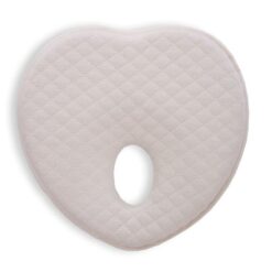Memory foam ergonomic pillow Heart White - Kikkabboo
