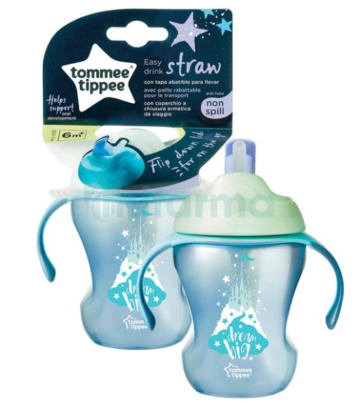 Tommee Tippee - Explora Easy Drink Gobelet Paille 6+