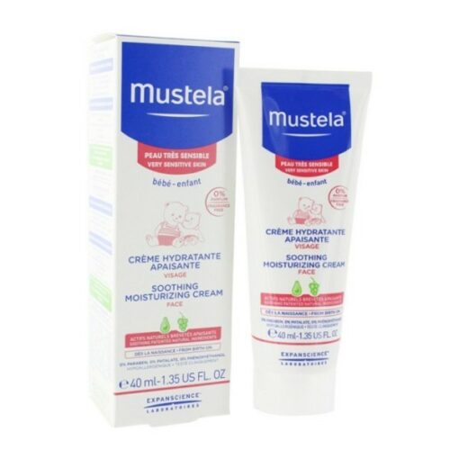 Mustela - Créme hydratante apaisante visage 40 ml