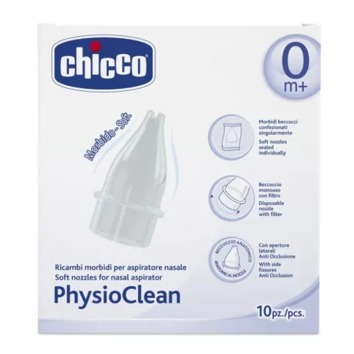 10 Embout Physio clean aspirateur nasal - Chicco