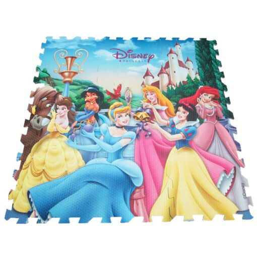 Tapis puzzle XL 62x62 cm - Princesse Disney